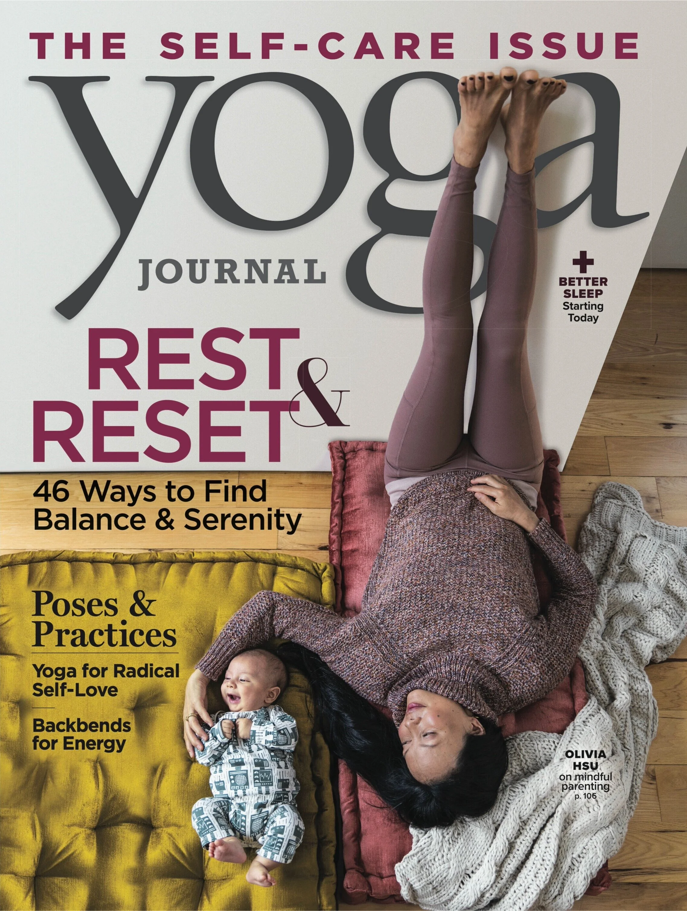 Yoga Journal Transformation issue cover