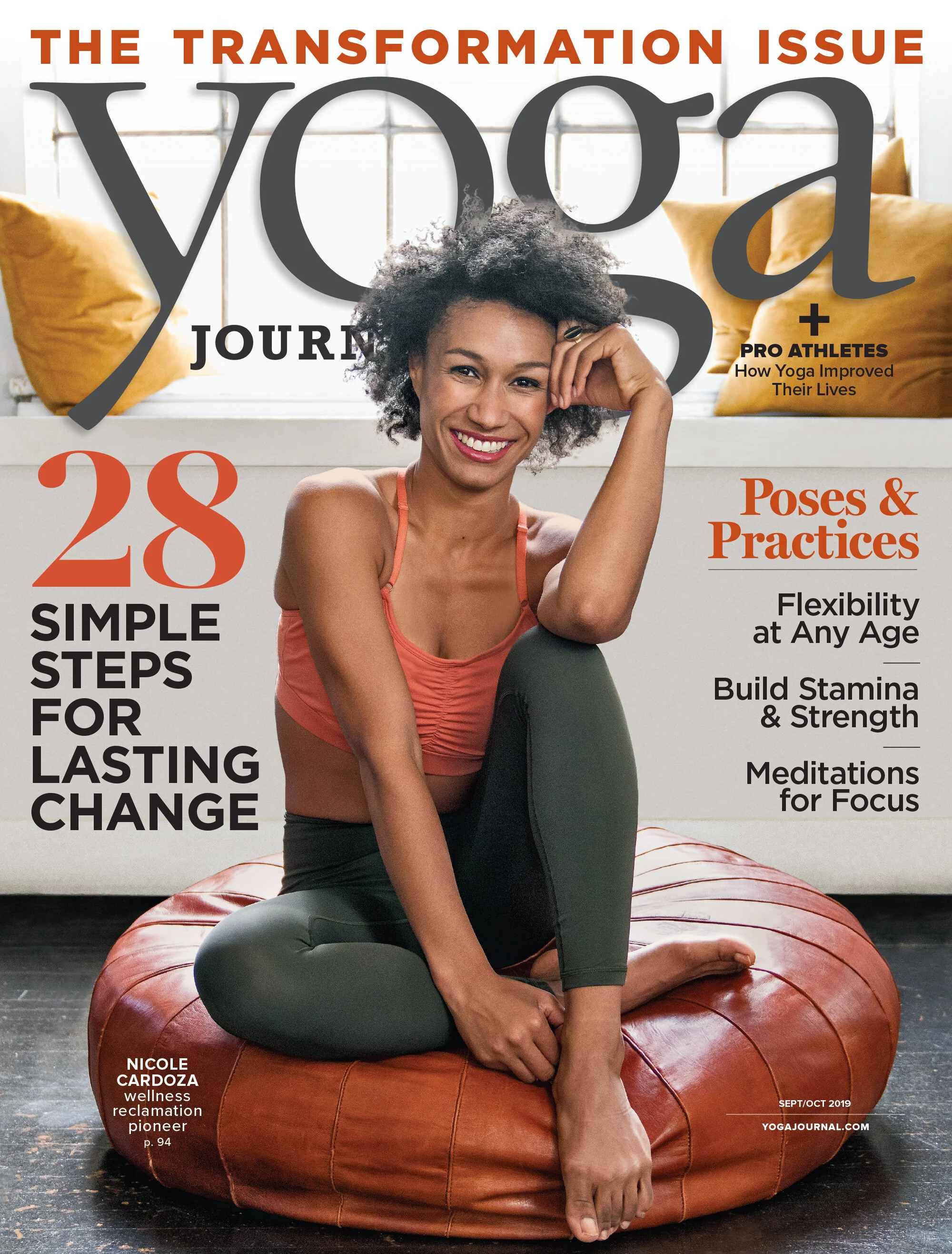 Yoga Journal September/October 2019 cover